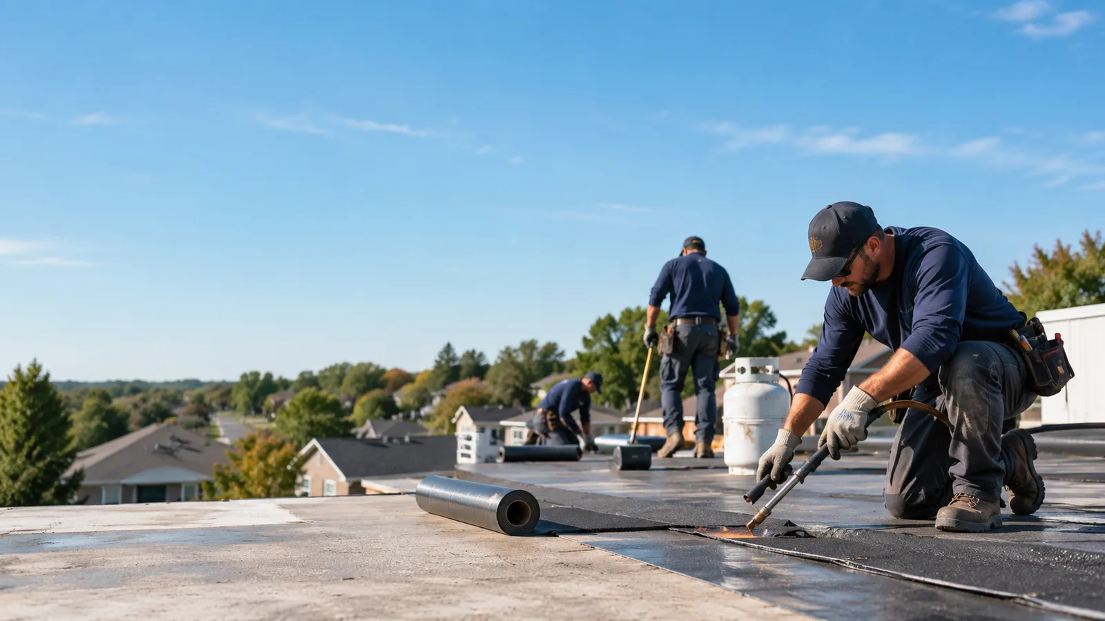 Flat Roof Leak Repair providers in Compton, IL